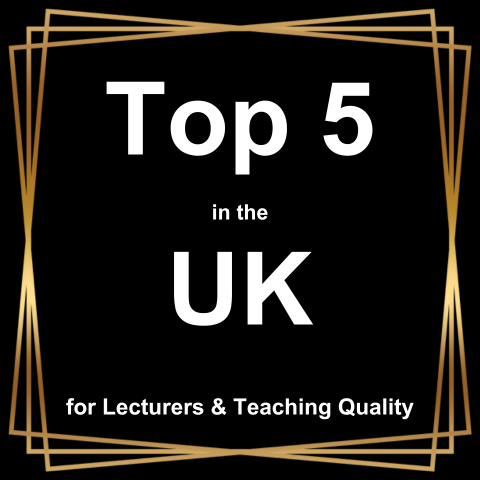 Plymouth Marjon ϰſֱ ranked top 5 in the UK for Lecturers & Teaching Quality